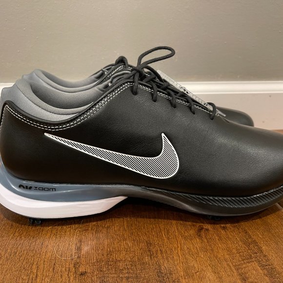 Nike Air Zoom Victory Tour 2 CW8155-001 Black Golf Shoes Cleats Men's 10.5 - New - Picture 2 of 8